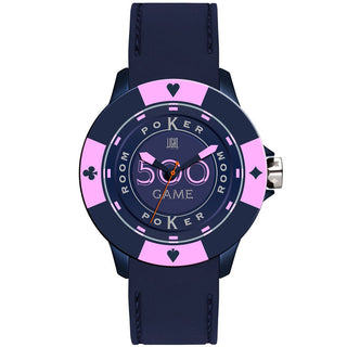 LIGHT TIME Mod. POKER - Blue / Pink